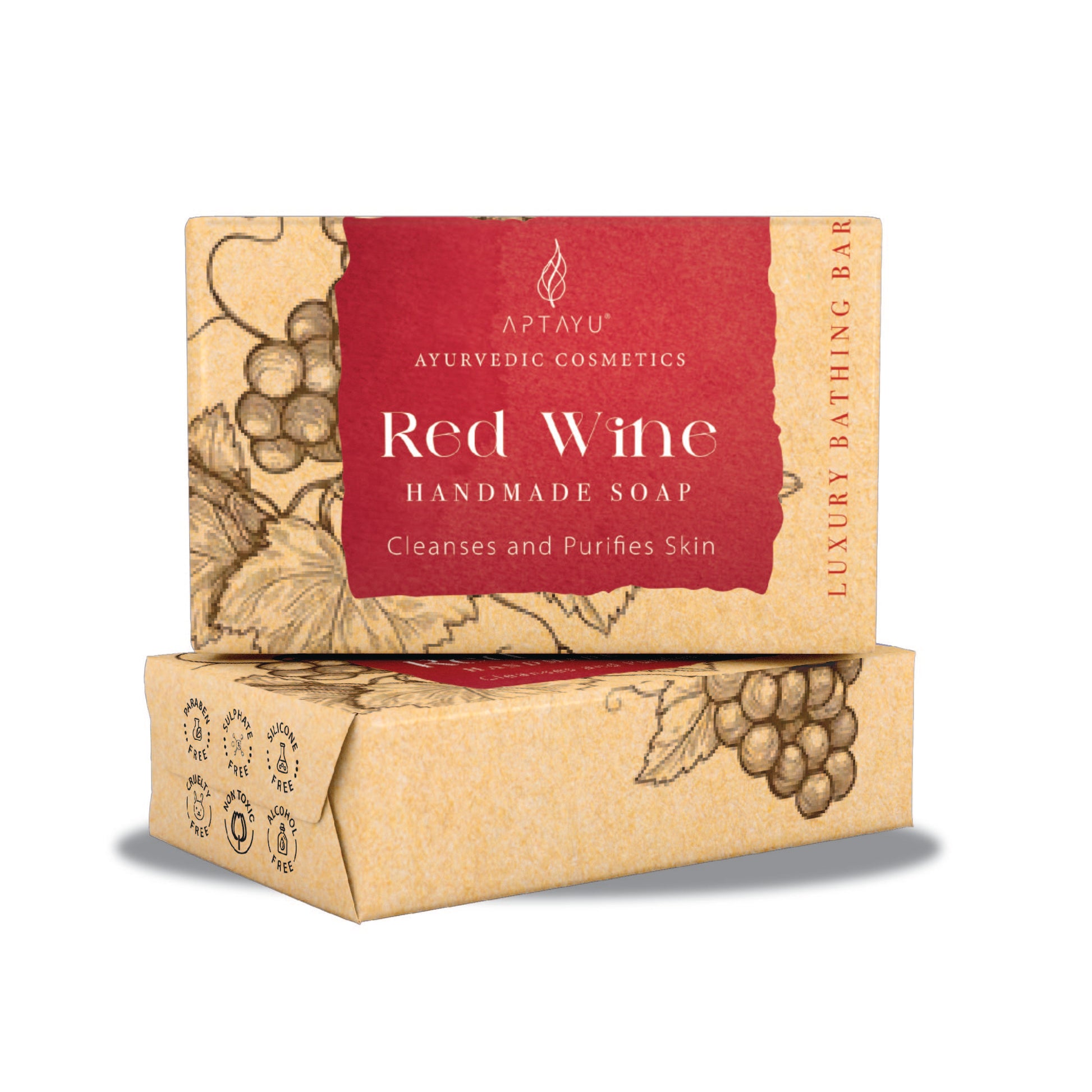 Aptayu's Red Wine Handmade Soap