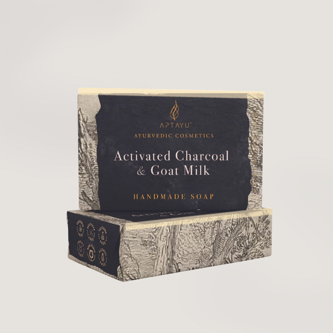 Activated Charcoal & Goat Milk Handmade Soap